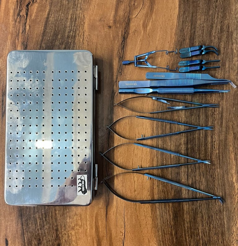Titanium surgical instruments from Surzion