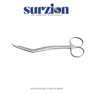 Heath suture cutting scissor