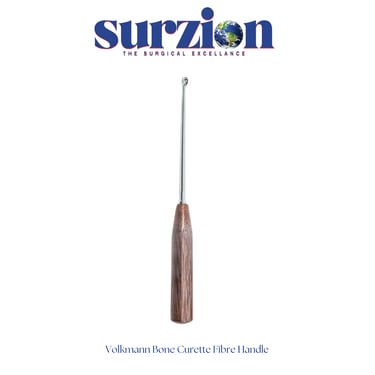 Volkmann bone curette, fibre handle